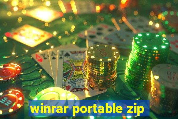 winrar portable zip